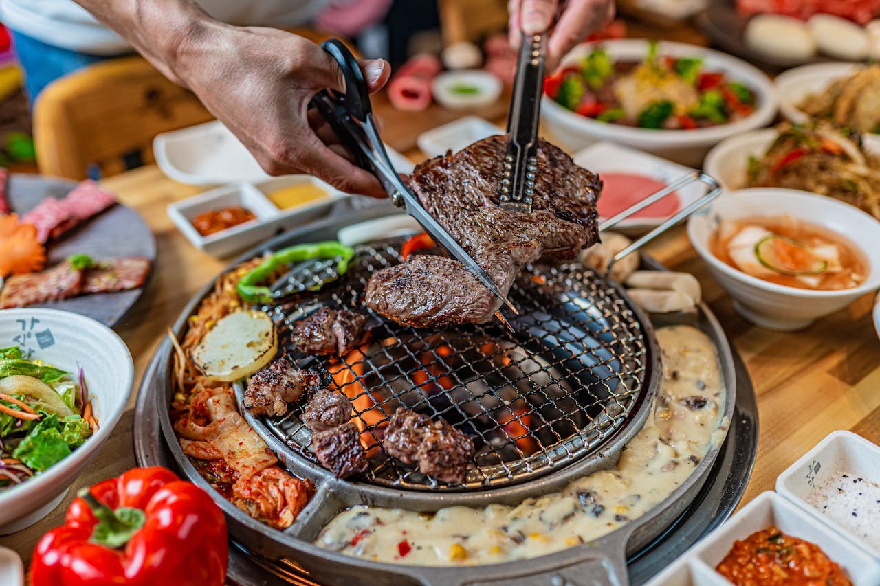 Barbecue coréen